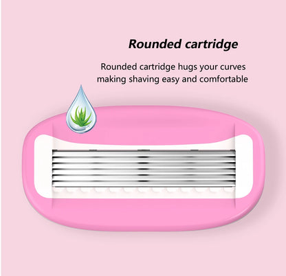 Custom Body Women Bikini Razor 5 Blades Portable Pocket Razor for Men Women